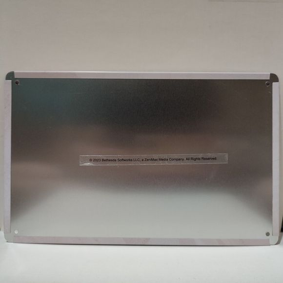 Fallout Nuka Cola Girl Metal Tin Sign Official Bethesda Collectible Display - Picture 2 of 4